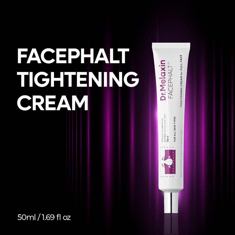 AsiaBeautyMall Dr. Melaxin Facephalt Tightening Cream Moisturizer Black
