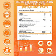 Nature Target Multi Hydrolyzed Collagen Peptides, 10 Billion CFUs, 12.35 OZ Collagen White Smoke