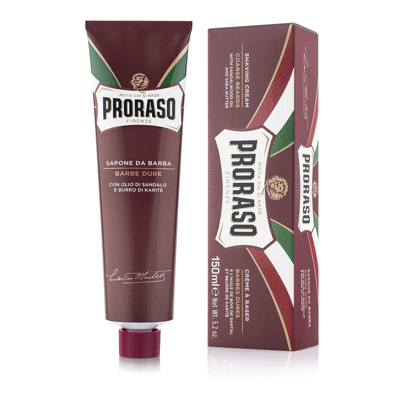 Proraso Proraso Emollient & Nourishing Shaving Cream With Sandalwood Oil & Shea Butter 5.2 Oz Shaving Cream White Smoke