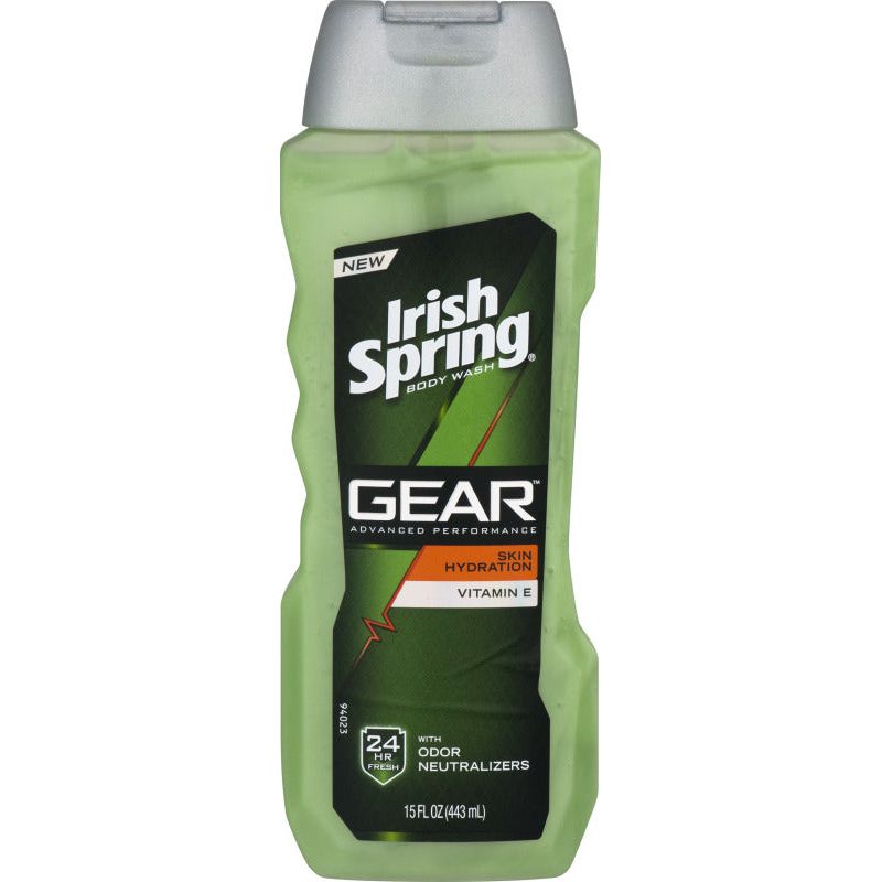 Irish Spring Irish Spring Gear Body Wash, Skin Hydration, Vitamin E Body Wash Dark Slate Gray