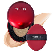 AsiaBeautyMall TIRTIR Mask Fit Red Cushion 23N Sand Foundation White Smoke Full Size (18g),Mini (4.5g)
