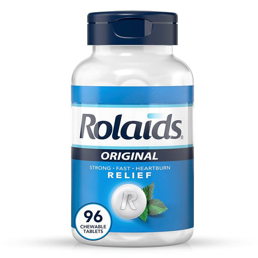 Rolaids Rolaids Ultra Strength 72 Chewable Tablets Assorted Fruit Extra Strength 96 Mint Chewable Tablets Heartburn Relief Health Care White Smoke