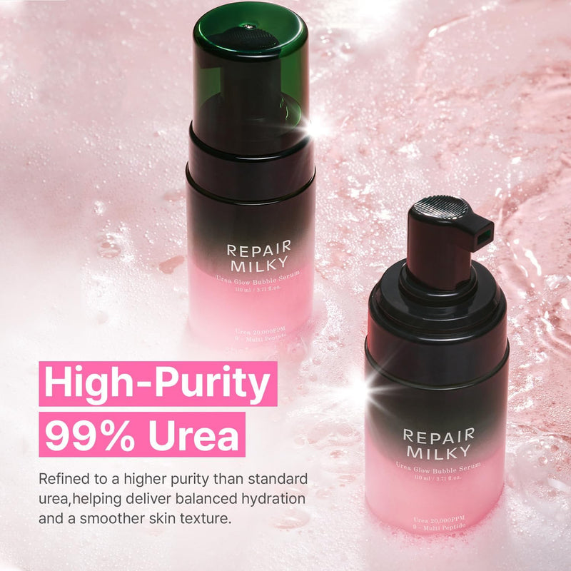 AsiaBeautyMall Shaishaishai Repair Milky Urea Glow Bubble Serum Serum Thistle