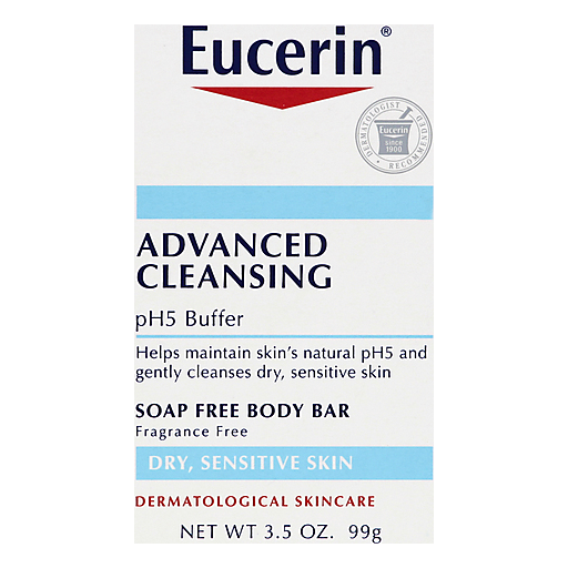 Eucerin Eucerin Body Bar, Soap Free, Advanced Cleansing 3.5 Oz Bath & Body Lavender