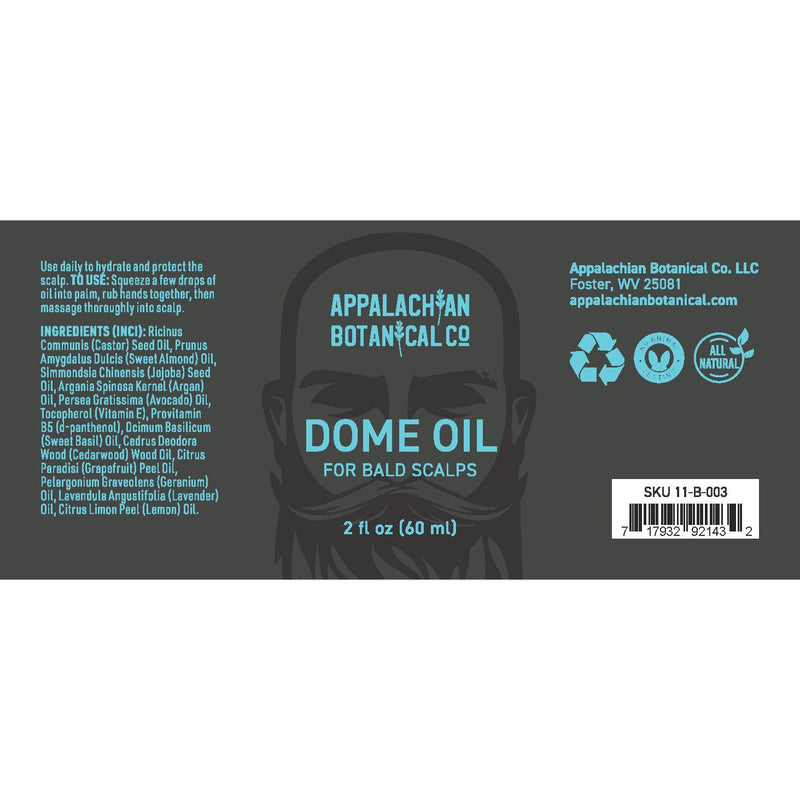 Appalachian Botanical Co. Dome Oil Scalp oil Dark Slate Gray 2 fl oz,4 mL