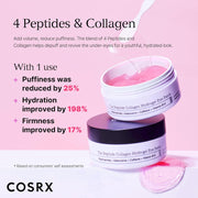 AsiaBeautyMall Cosrx The Peptide Collagen Hydrogel Eye Patch Eye Mask Misty Rose