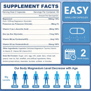 Nature Target Magnesium Glycinate, 120 Veggie Capsules Magnesium Glycinate White Smoke