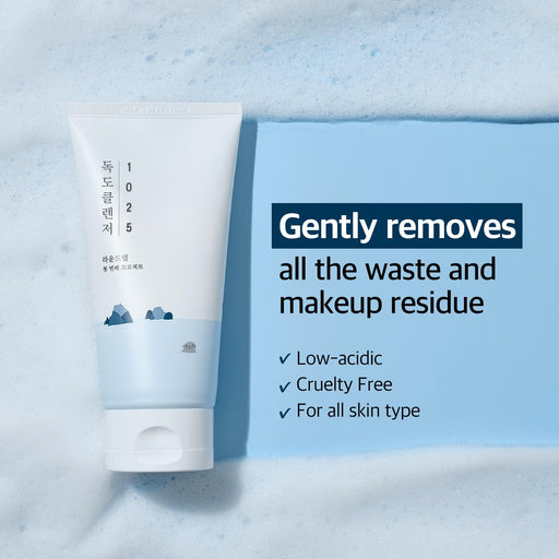 AsiaBeautyMall Round Lab 1025 Dokdo Cleanser Face Cleanser Light Gray
