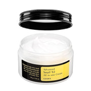 AsiaBeautyMall Cosrx Advanced Snail 92 All in one Cream Moisturizer White Smoke