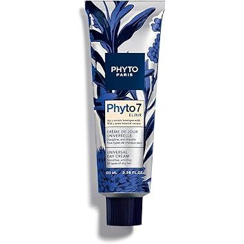Phyto PHYTO 7 Moisturizing Day Cream Botanical Leave-In for Dry Hair 100ml Hair Styling Products White Smoke