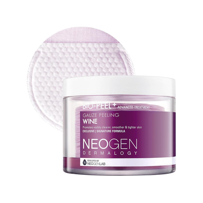 AsiaBeautyMall NEOGEN Dermalogy Bio-Peel Gauze Peeling Wine Toner Lotion White Smoke