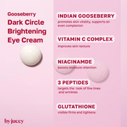 AsiaBeautyMall Gooseberry Dark Circle Brightening Eye Cream Eye Cream Misty Rose