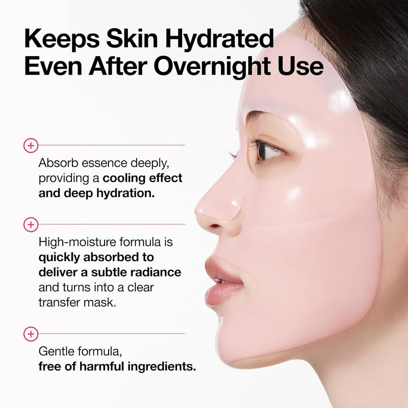 AsiaBeautyMall ANUA Peach 70 Niacin Brightening Collagen Mask Face Mask White Smoke