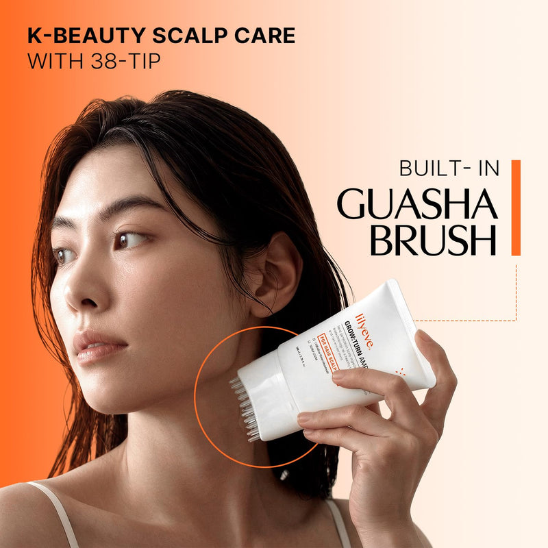 AsiaBeautyMall Lilyeve Grow Turn Exosome Brush Ampoule Hair Loss Treatment Seashell
