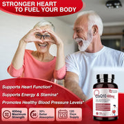 Nature Target CoQ10 + PQQ + Vitamin E, 400mg, 120 Softgels CoQ10 Light Gray