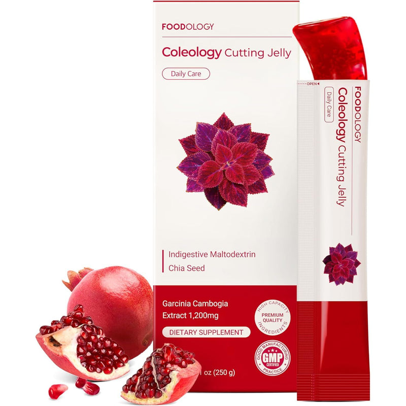 AsiaBeautyMall Foodology Coleology Cutting Jelly Supplement White Smoke