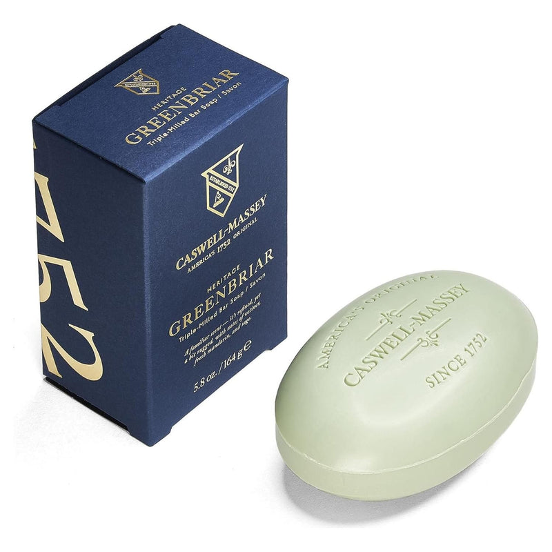 Caswell Massey Caswell Massey Castile Soap Triple-Milled Bar Soap 6.4oz/180g Bar Soap Dark Slate Gray