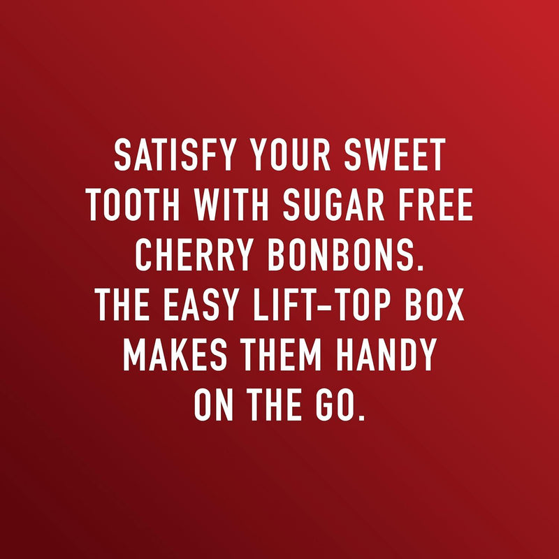 Swiss Imports Swiss Imports Cherry Sugarfree Candy Bonbons - 1.4oz Candy Dark Red