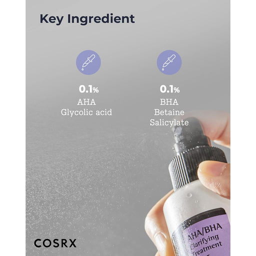 AsiaBeautyMall Cosrx AHA/BHA Clarifying Treatment Toner Toner Lotion Dark Gray