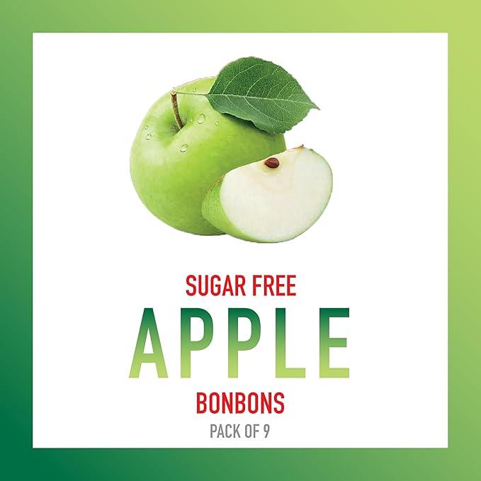 Swiss Imports Swiss Imports Apple Sugar Free Bonbons Hard Candy Drops 1.4 Oz Candy White Smoke