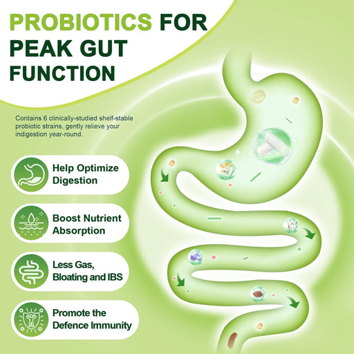 Nature Target Probiotics with Prebiotic Fiber, 60 Billion CFUs, 120 Capsules Dietary Fiber Tan