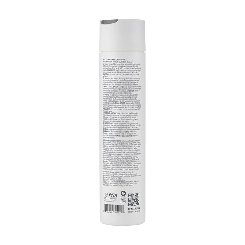 Bosley Bosley MD Strengthening Shampoo 300 mL Shampoo Light Gray