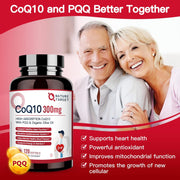 Nature Target CoQ10 + PQQ + Olive Oil, 300mg, 120 Softgels CoQ10 White Smoke