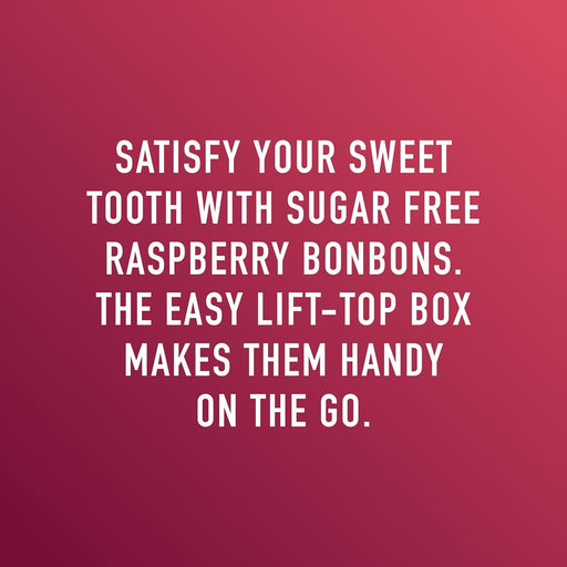 Swiss Imports Swiss Imports Raspberry Sugarfree Candy Bonbons - 1.4oz Sugarfree Candy Maroon