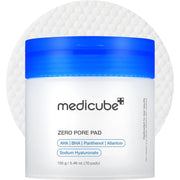 AsiaBeautyMall Medicube Zero Pore Pad 2.0 Toner Lotion White Smoke 70 Pads