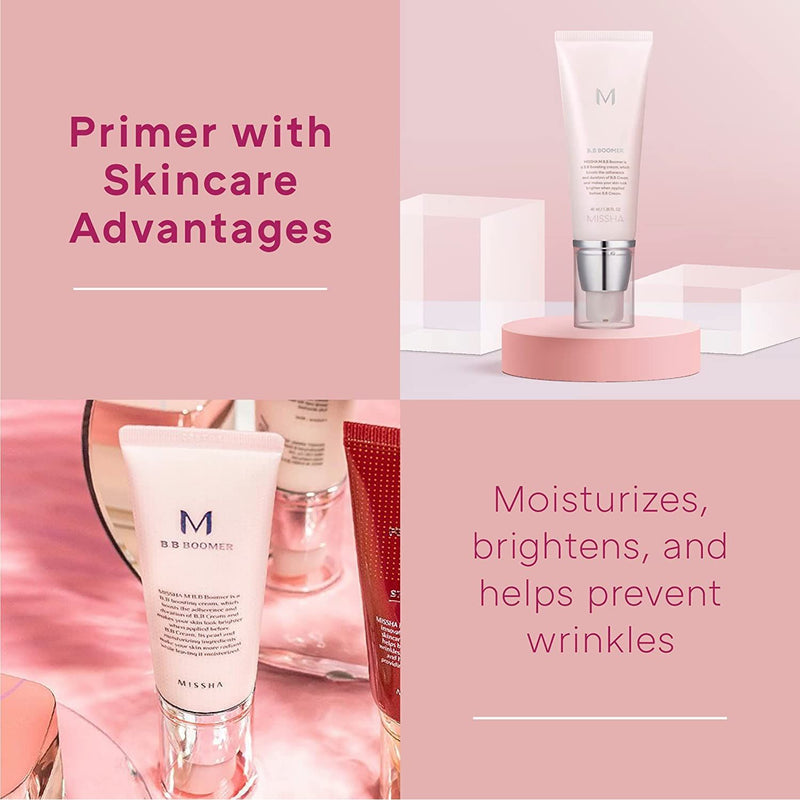 AsiaBeautyMall Missha M BB Boomer Face Primer Light Pink