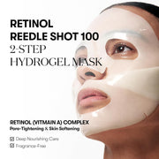 AsiaBeautyMall VT Reti-A Reedle Shot Tightening Hydrogel Mask Face Mask White Smoke
