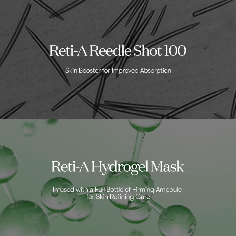 AsiaBeautyMall VT Reti-A Reedle Shot Tightening Hydrogel Mask Face Mask Dark Slate Gray