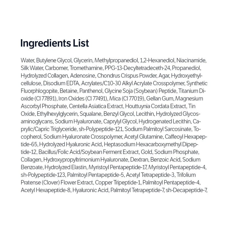 AsiaBeautyMall Sungboon Editor Deep Collagen Silk Peptide Intensive Ampoule Serum White Smoke