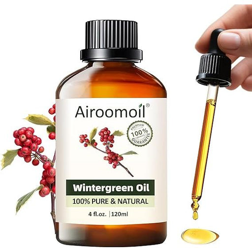 Airoomoil Wintergreen Oil, 120ml Liquid Massage Oil White Smoke
