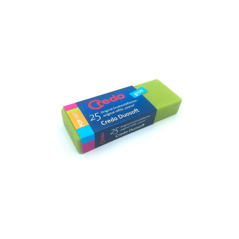 Credo Credo Duosoft Footfile Refill Pads Coarse 25-Pack Box - 16 Oz Cosmetics Light Gray