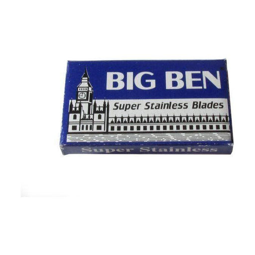 Big Ben Big Ben Super Stainless Razor Blades - 20x5 Pack Razor Blade Light Gray