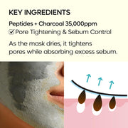 AsiaBeautyMall Dr. Melaxin Dubai Peptide Clay Mask Face Mask Seashell