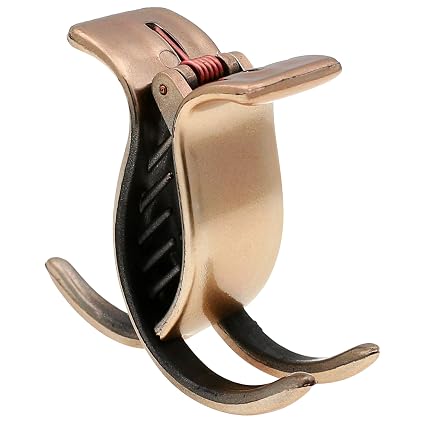 Camila Paris Camila Paris CP2417 Premium Burgundy French Ponytail Claw Clip Hair Accessories White Smoke