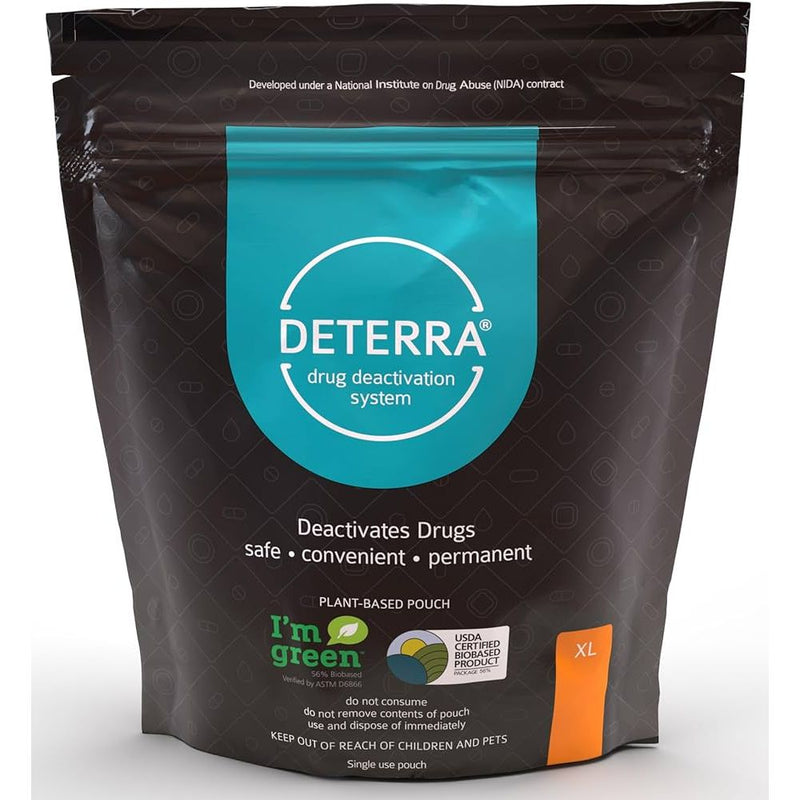 Deterra Deterra XL Drug Deactivation System Pouches, Case of 20 Medical Supplies White Smoke