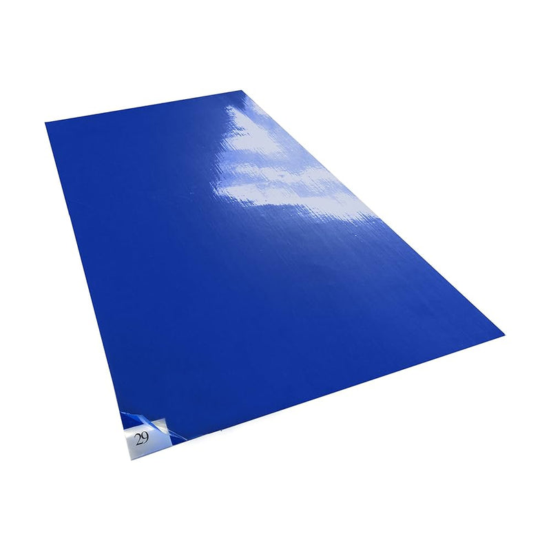 Medisca Cleanroom Tacky Mat 60 Layer 18x36 Blue 4 Pack Business & Industrial White Smoke