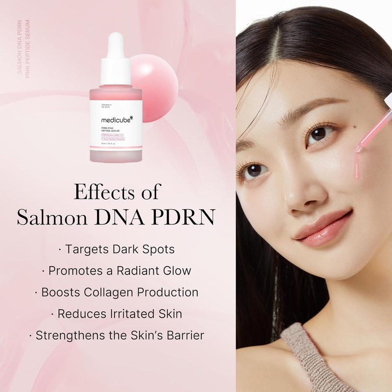AsiaBeautyMall Medicube PDRN Pink Peptide Serum Serum Light Gray