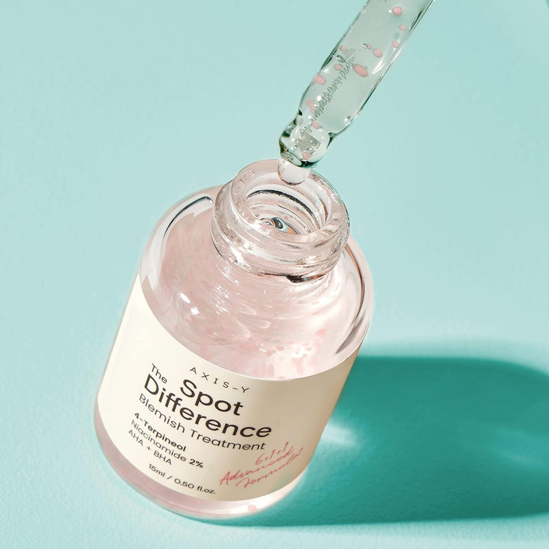 AsiaBeautyMall AXIS-Y Spot The Difference Blemish Treatment Serum Light Blue