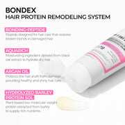 AsiaBeautyMall Dr. Melaxin Bondex Clinic II Protein Binding Remodeling Clinic Treatment Conditioner White Smoke