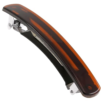 Camila Paris Camila Paris CP3557 Premium Tortoise Shell Hair Barrette Hair Accessories White Smoke