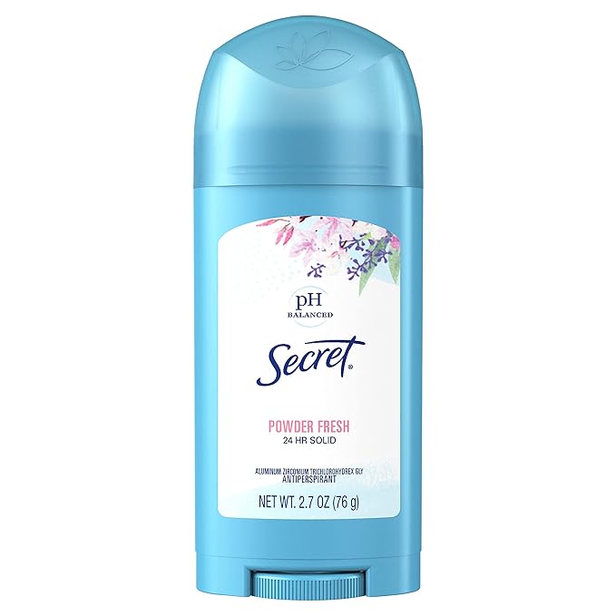 Secret Secret Anti-Perspirant Deodorant, Powder Fresh 76g Deodorant White Smoke