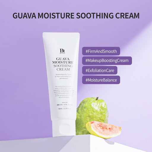 AsiaBeautyMall Benton Guava Moisture Soothing Cream Moisturizer Light Steel Blue