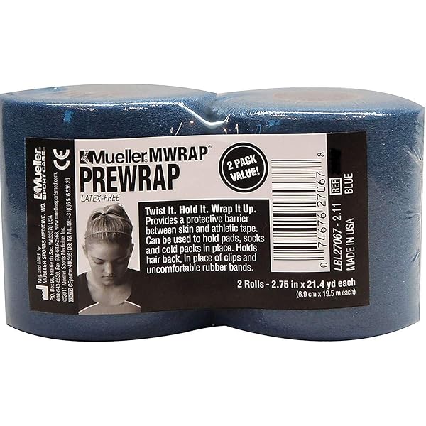 mueller Mueller MWRAP M/P SB 5IN1 BLU 2.75NX21.4Y Medical Tape & Bandages Dim Gray