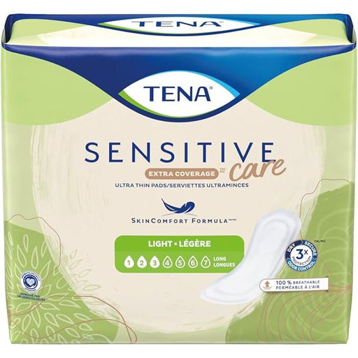 Tena Tena Intimates Light Ultra Thin Pads Long Incontinence pads Antique White