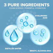 Cosmedica Skincare Pure Hyaluronic Acid Serum By Cosmedica Skincare Health & Beauty Cadet Blue 1oz,2oz,4oz,8oz