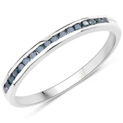 Bids.com 0.20 Carat Genuine Blue Diamond .925 Sterling Silver Ring Rings White Smoke size 7.00,size 8.00,size 9.00,size 5.00,size 5.50,size 6.50,size 7.75,size 8.50,size 6.00,size 6.75,size 10.50,size 10.75,size 10.00